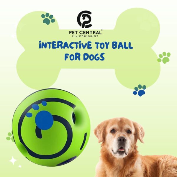 71A2xPd9ML._SL1500_.jpg Interactive Toy Ball for Dogs Bouncing Giggle Ball Chew Ball for Aggressive Dogs Molar Dog Ball Self Moving Dog Toys Green Fun Ball for Medium and Large Dogs Pet Supplies – 5.5”x 5.5”