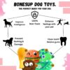 71mdT5vPWL._SL1500_.jpg Sage Square Premium Squeaky Toy Set of 5 for Dogs - Durable, Chewable, Rubber Toys, Multiple Fun Shapes & Colors for Interactive Play, Teething Relief, Keeps Entertained, Happy (Combo No. 7)