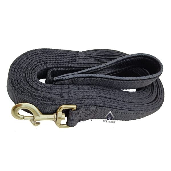 Padded Dog Training Lead Dog Leash 5 Feet Long Leash for Dogs (1" Wide by 5 Ft, Blue Colour)