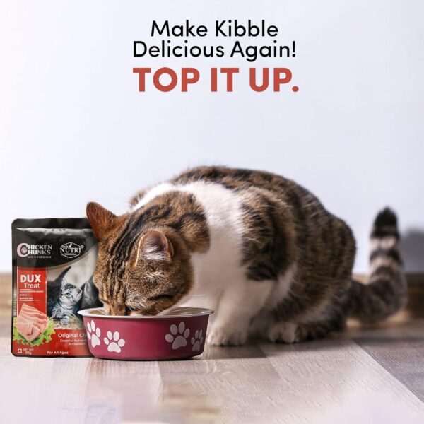 Barkbutler x DUX Chicken Gravy with Tuna Cat Food, 85 Grams (Pack of 24) | Omega 3 | Natural Ocean Protein Source | Essential Nutrients | Antioxidants | Low Fat Diet |