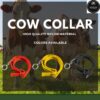 Farmer King Cow/Buffalo/Bull/Horse Solid Nylon Neck Belt, Rock Strong Collar, 1 Meter Adjustable Bel