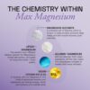 Ace Blend Max Magnesium Glycinate (60 tablets) | 1600mg Triple Complex | 440mg Elemental Magnesium | Calcium, Vegan Vitamin B12 & D3 | Promotes Deep Sleep, Muscle Recovery & Heart Health