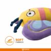 BarkButler x FOFOS Garden Butterfly Plush - Soft & Squeaky Toys for Dogs, Dog Toys for Small to Medium Dogs (0-20kgs) - Blue