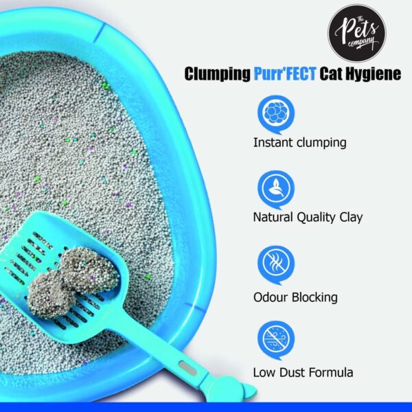 The Pets Company Natural Clay Scoopable Clumping Bentonite Cat Litter, 1 Kg