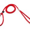 RvPaws Dog Training Leash Slip Leash, Adjustable Length, Strong & Durable Training Show Leash,Soft Nylon Rope I Leather Adjustable, Length 5 Feet X 1 CM - Pack of 1 (Multicolor)
