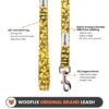 713bR5fC68L._SL1500_.jpg Wooflix Heavy Duty Nylon Dog Leash | Anti Slip Padded Handle Long Dog Leash | Highly Reflective Leash for Dogs | Dog Rope for Medium & Large Dogs | Dog Training Leash | (Yellow Duck, 5 Feet Long)
