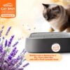WOW DOG Catspot Cat Litter (Lavender Fragrance) 10 Kgs -Scoopable Smart Bentonite (for Multiple Cats)