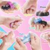 2PCS Squishy Toy, Taba Squishy, Fufu Squishy Taba Squishy Cat Paw Taba Squishy Making kit Fufu Squishy cat paw Stress Relief for Boys Girls Birthday Party Supplies