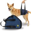 A+a Pets' Dog Lift Support Harness for Hind/Back Legs | for Disable Aged Injured Paralysed Arthritis Pets (Navy, L)