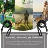 JAPIN Nylon Rope Dog Cord Leash Training Leash for Small to Large Dogs with Heavy Duty Hook (12 MM)