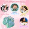 2PCS Squishy Toy, Taba Squishy, Fufu Squishy Taba Squishy Cat Paw Taba Squishy Making kit Fufu Squishy cat paw Stress Relief for Boys Girls Birthday Party Supplies