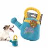 BarkButler x FOFOS Garden Watering Can Plush - Soft & Squeaky Toys for Dogs, Dog Toys for Medium Dogs (0-20kgs) - Blue & Yellow