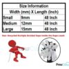 717AR9wHn-L._SL1500_.jpg Nylon Dog Rope Leash, Small - 48 inche (4ft), Red - 9mm