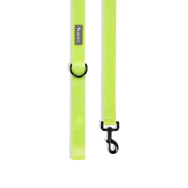 HUFT Basics Leash for Dogs - Neon Green (M/L) HUFT Basics Leash for Dogs - Neon Green (M/L)