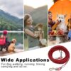 719h2IGtykL._SL1500_.jpg 10-FEET (5MM) Heavy-Duty Tie Out Cable Leash for Dogs Up to 35kg, Long Dog Cable Leash with PVC Coating, Dogs Chains for Outside and Indoor Durable Dog Runner Tether Line for Yard (Red)