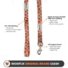 71A6goeF60L._SL1500_.jpg Wooflix Heavy Duty Nylon Dog Leash | Anti Slip Padded Handle Long Dog Leash | Highly Reflective Leash for Dogs | Dog Rope for Medium & Large Dogs | Dog Training Leash | (Dogo Orange, 5 Feet Long)