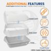 Foodie Puppies Litter Box with Scooper (Dome Cat Tray) (38 x 26 x 36 cm) | Training Cat Litter Tray for Small to Medium Cats, Kittens, and Puppies | Potty/Poo Training Box with Door & Handles