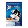 Purina Felix with Sardine in Jelly | Wet Food for Adults | Complete and Balanced Cat Food, Pack of 12 Pouches (12 x 85 g)
