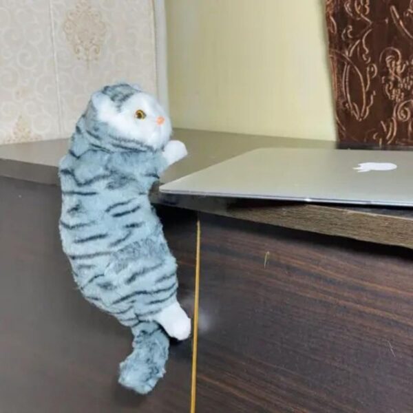 71B4tNDfzkL._SL1500_.jpg Tickles Cat Soft Stuffed Plush Animal Toy for Kids Boys & Girls Birthday Gifts (Size: 30 cm Color: Grey)