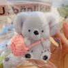 Taba Squishy, Squishy Toys, Squishy Ball Cute Toys Squeeze Rebound Sensory Toy Funny Novelty Cute Animals Fidget Toy for Boys Girls Birthday Party Gifts (Koala Backpack Color Random)