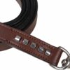 PetsUp Leash Genuine Leather Dog Leash – Heavy Duty, Durable, and Comfortable for Medium and Large Dogs-Training and Walking Lead