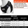 71CQvyCr60L._SL1500_.jpg WOOFLIX Dog Harness for Small Dogs, Puppies and Cats | Suitable for Small Size Dogs, Cats & Puppies of 7 kg - 10 kg | Reflective Soft Padded Dog Harness with Secure Fit | Black (7 kg-10 kg Dog & Cat)