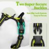 Premium Reflective Dog Vest Harness| Soft Breathable| Padded Handle| Adjustable Straps & Luxury Buckle | Soft Padded Mesh | No Pull | No-Choke | Chest 28-35 inch | All Giant Breeds 35-60 Kg