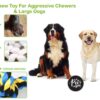 The Pets Company Natural Loop Tug Dog Rope Toy for Aggressive Chewers, Dental Tug Dog Toy with Thick Knots for Large Dog Breeds