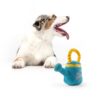 BarkButler x FOFOS Garden Watering Can Plush - Soft & Squeaky Toys for Dogs, Dog Toys for Medium Dogs (0-20kgs) - Blue & Yellow