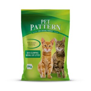 CAT Litter Sand for CAT 20KG, 99.99% Dust Free, Fast Clamping Natural Cat Litter 20kg (CAT Litter 20KG - Non Scented) DogsNCats - Authorised Partner