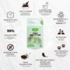 Cature Care by Nature Tofu Cat Litter Natural Flushable Clumping Litter Plant Based Biodegradable Ultra Odour Control 99% Dust Free Low Tracking Cat Litter (Green Tea, 6L)