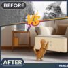 PANCA Cat Scratch Pad Mat for Wall, Sofa & Furniture Protection | 30x100cm Adhesive Cuttable Cat Scratcher Mat | Durable Sisal Texture Pad for Cats & Kittens – Prevents Scratching on Couch & Floor