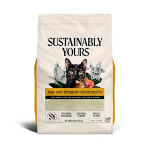 Sustainably Yours, Natural Large Grain Multi-Cat Litter, 5.9 Kg