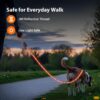 71GhlH-Uj6L._SL1500_.jpg amazon basics, Heavy Duty Reflective Dog Leash 4ft /122 cm Long Nylon Rope Leash with Anti-Slip Padded Handle for Medium & Large Dogs Durable Training Leash | 12 mm Thicknes | Orange