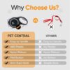 71GmmlnISUL._SL1500_.jpg Retractable Dog Leash - 16 Feet Quick-Lock Nylon Tape Dog Chain - 360° Tangle-Free, Anti-Slip Cat & Dog Rope - Small, Medium, Large (Up to 110Lbs/50Kg), Black, 5M