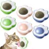 Dog Trust Catnip Balls Edible Catnip Ball for 1PCS Cats Dog Trust Catnip Balls Edible Catnip Ball for 1PCS Cats Kitten Toy Rotatable Mint Ball Kitten Chew Treats for Teeth Cleaning Biting Dental Care Safe Healthy Lick Toy (Paw)