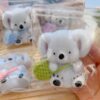 Taba Squishy, Squishy Toys, Squishy Ball Cute Toys Squeeze Rebound Sensory Toy Funny Novelty Cute Animals Fidget Toy for Boys Girls Birthday Party Gifts (Koala Backpack Color Random)