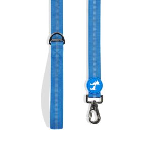 HUFT Comfort Plus Pet Leash - Blue - M| Stylish HUFT Comfort Plus Pet Leash - Blue - M| Stylish & Durable Dog Leash for Small Dogs & Puppies | Strong Grip, Lightweight & Comfortable | Perfect for Daily Walks