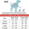 71Hp1TLhZqL._SL1500_.jpg Dog Belt Padded Dog Vest Harness Adjustable Neck Strip Chest Strip & Adjustable Dog Padded Rope Leash (Black, Large)