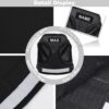 Dog Harness with Name id Customized for Small Dogs Puppy Harness Reflective Vest Harness Adjustable with Personalized Dog Name (Black)