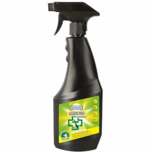 VetSafe Cat Litter Tray Disinfectant 500 ml | Ready-to-Use Spray | Eliminates Odour & Germs | Safe & Gentle for Cats