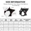Tactical Dog Harness with Leash | Dog Training Belt | Adjustable Size for Giant Dogs | Recommended for 40-90 Kg Pet (Black, XL)