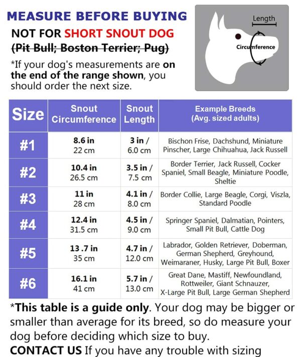 Emily Pets Dog Muzzle to Prevent Barking, Biting and Chewing, Soft Rubber Basket Muzzle for Small, Medium and Large Dogs (1 - Poodle, Grey)