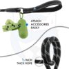 71JZWjoAcRL._SL1500_.jpg HANK Dog Leash | 3M Reflective Leash for Dogs | Heavy Duty Dog Rope for Small to Large Dogs | Comfortable Padded Handle 5 Feet (Black + New Version, Large - Suitable Upto (18-80KG))