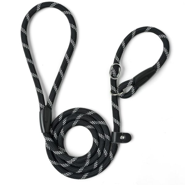 WePet Durable Dog Leash For Medium Large Dogs, Sturdy Reflective Leashes, Supports Strong Pulling, Comfortable Padded Handle, Slip Rope Lead For Walking And Training,?22 cm