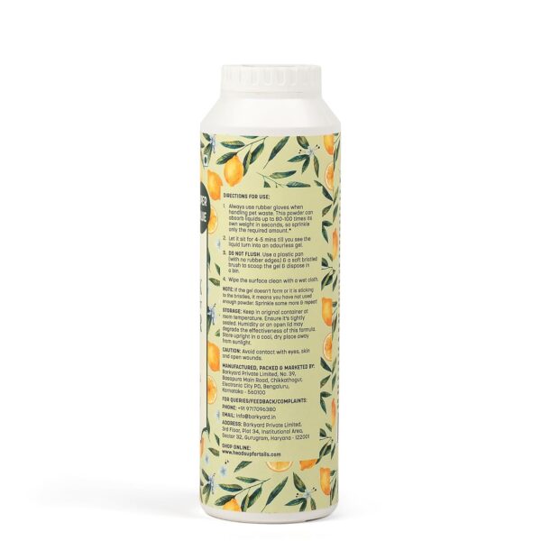 HUFT Pee Lock Super Absorbent Powder – 300 gm | Quickly Solidifies Pet Urine for Easy Clean-Up | Eliminates Odor, Prevents Mess & Enhances Hygiene | Ideal for Homes, Travel & Multi-Pet Families