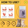 YellowCult Tofu Cat Litter Clumping & Flushable, Ultra Absorbent and Fast Drying, 100% Natural Ingredients, Ultra Odour Control, Really Dust-Free, Less Scattering [6 litres - Honeycomb Peach]