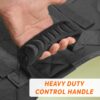 Tactical Dog Harness with Leash | Dog Training Belt | Adjustable Size for Giant Dogs | Recommended for 40-90 Kg Pet (Black, XL)