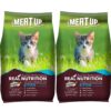 Meat Up Kitten(1-12 months) Dry Cat Food ,Ocean Fish,600g (Buy Meat Up Kitten(1-12 months) Dry Cat Food ,Ocean Fish,600g (Buy 1 Get 1 Free ) Total 1.2Kg Pack