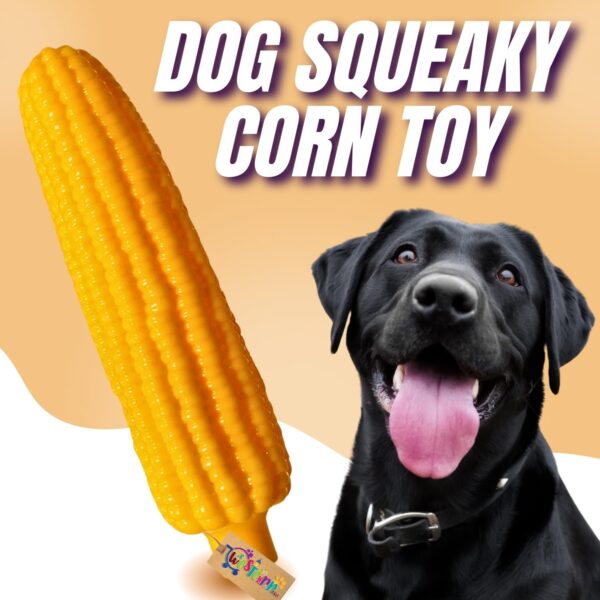Western Era Long Corn Squeaky Toy -Interactive Plush Toy, Unleash Fun in Your Furry Friend, Buddy for Dogs & Cats, Perfect for Playtime, Chew Time, Cuddle Time, Long-Lasting for Your Beloved Pet